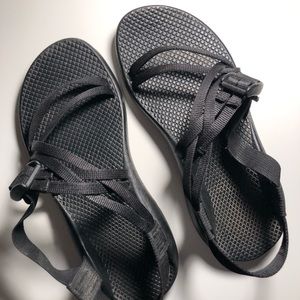 Black Double Strap Chacos